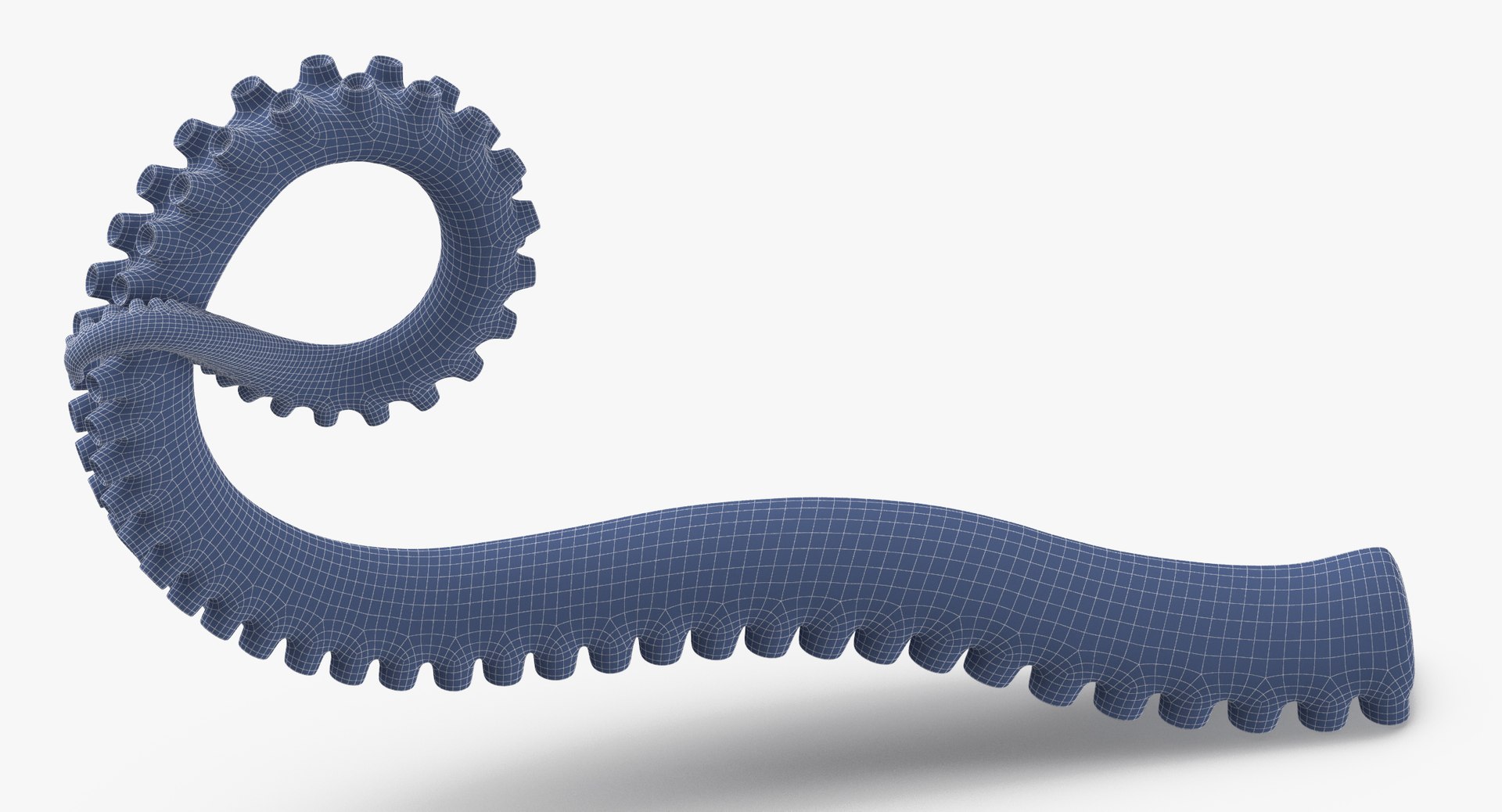 Octopus Tentacle 03 3d Max