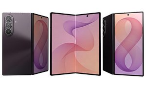 Samsung Galaxy Z Fold8 Ultra Violet Shadow 3D