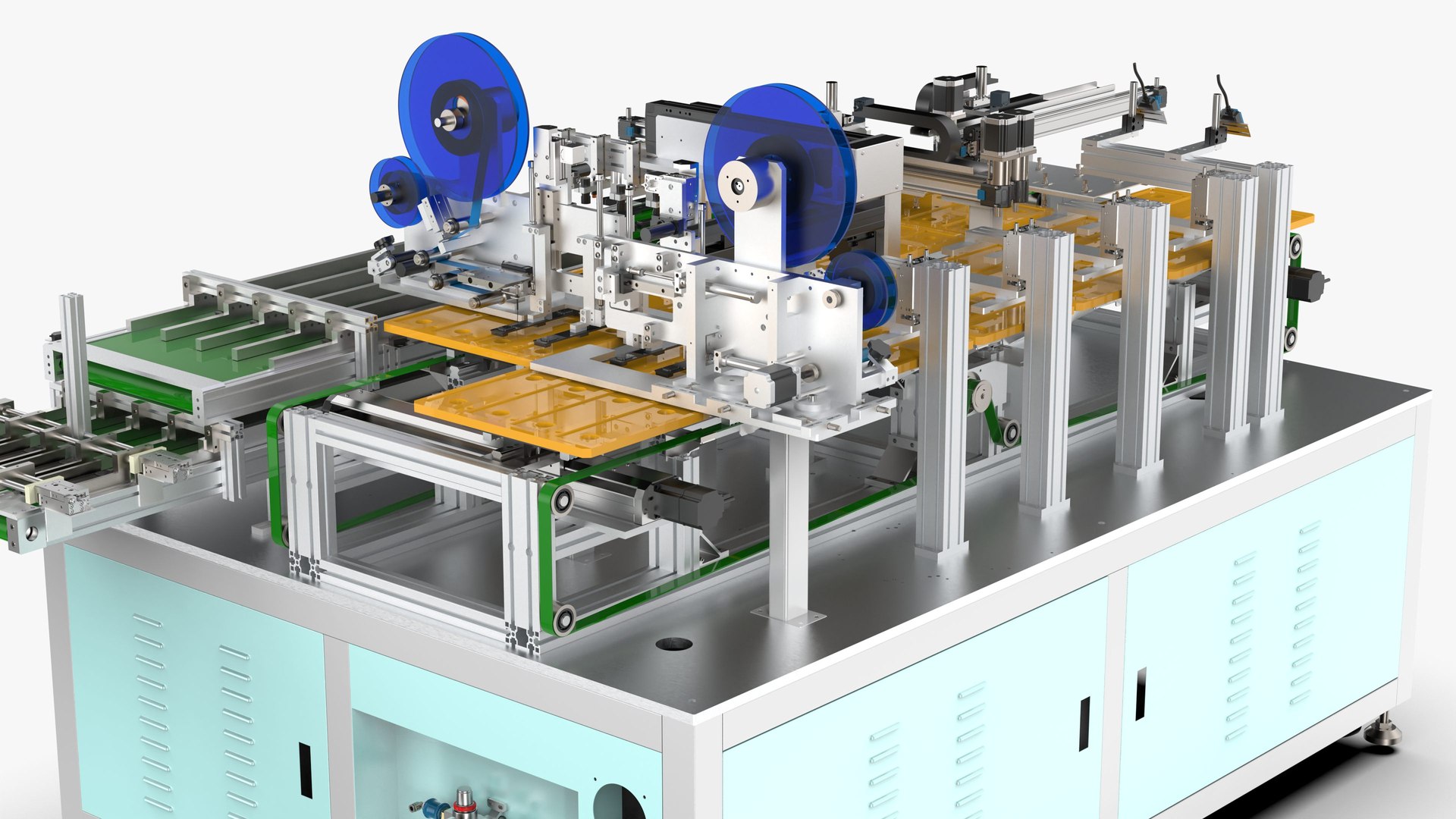 3D Automatic Battery Cover Assembly And Testing Machine - TurboSquid ...