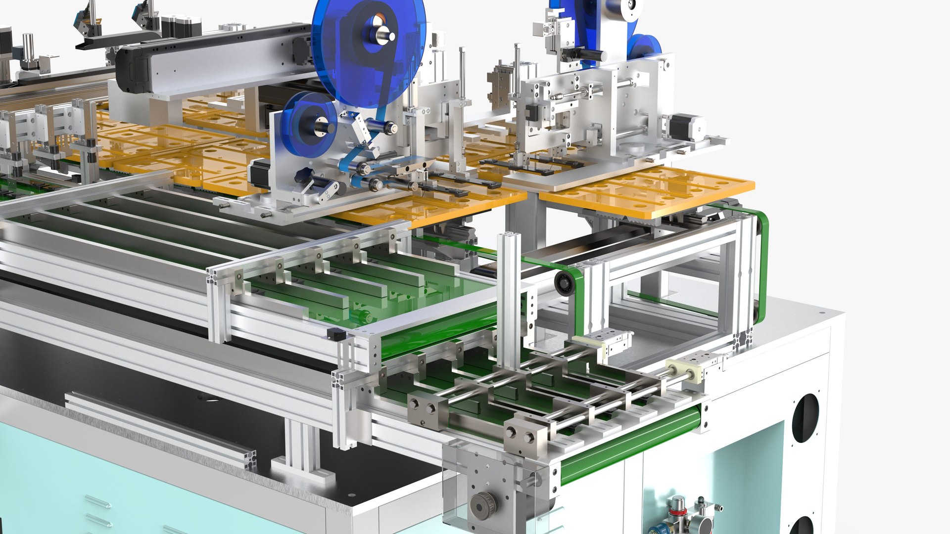 3D Automatic Battery Cover Assembly And Testing Machine - TurboSquid ...
