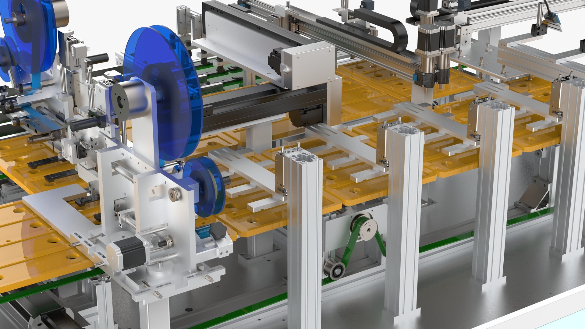 3D Automatic Battery Cover Assembly And Testing Machine - TurboSquid ...