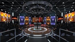 Virtual TV Studio Entertainment Set 3