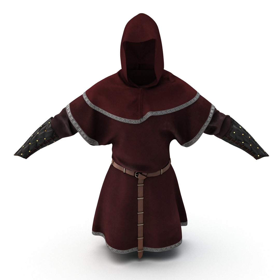 3d Medieval Clothes 4 Model
