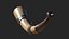 viking war horn 3D model