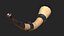 viking war horn 3D model
