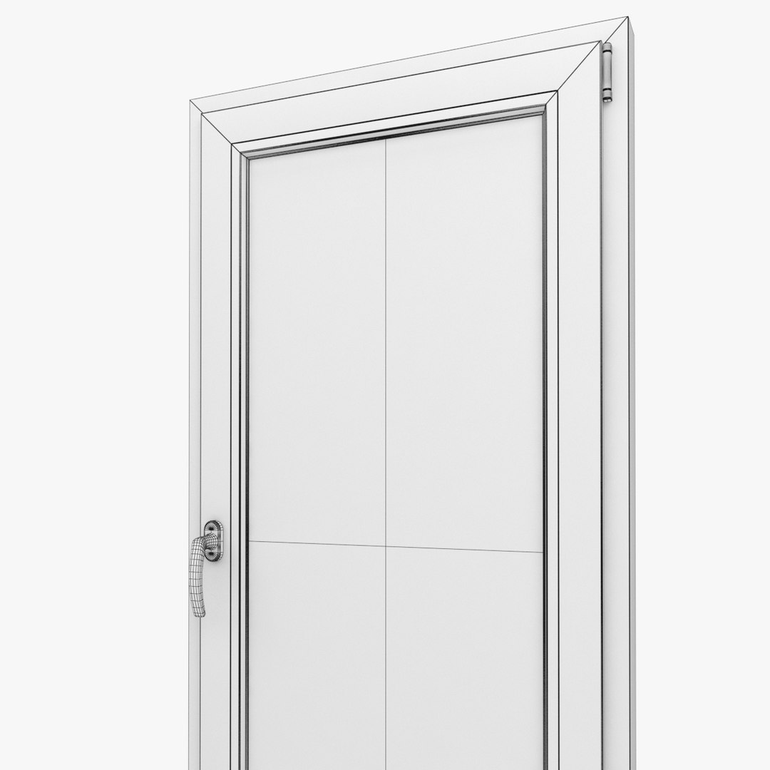 3d Model Modern Pvc Window
