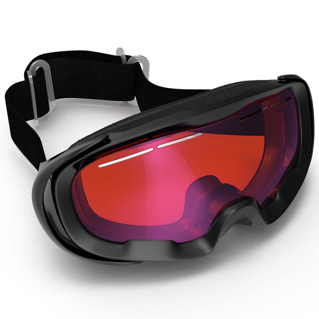 Ski Goggles Generic 3D model preview