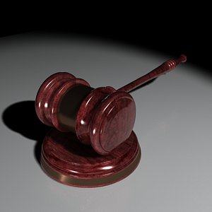 3dsmax court gavel