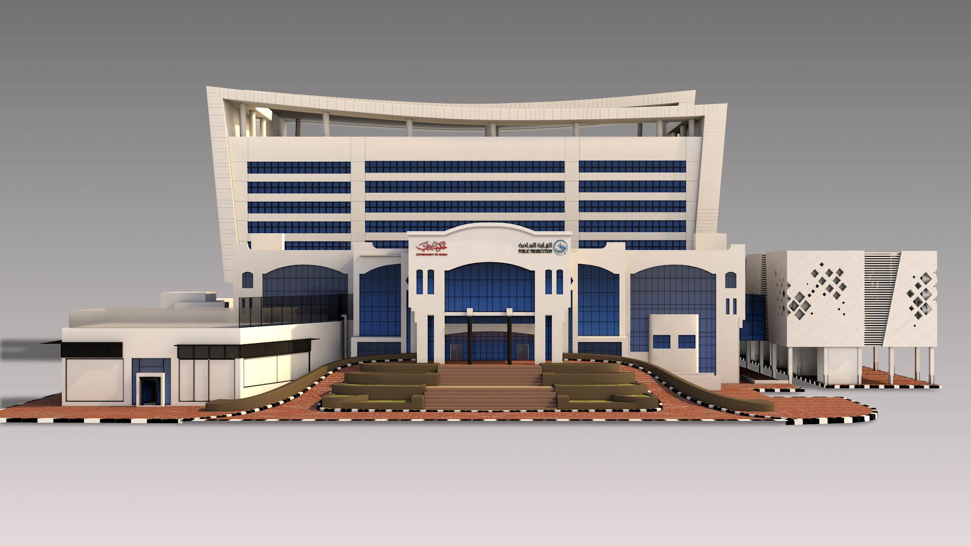 3D Model Dubai Public Prosecution Building - TurboSquid 2342910