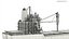 Bulk Cargo Ship Black