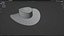 Sombrero de cuero modelo 3d