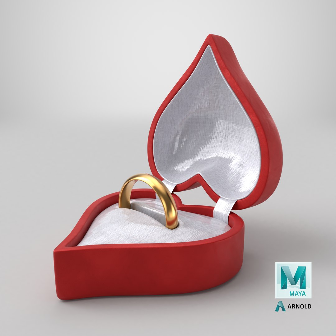 Gold Band Wedding Ring In Heart Shaped Box V03 model https://p.turbosquid.com/ts-thumb/Et/V1k2Sf/2m/stemcell_maya_arnold_render/png/1770656714/1920x1080/fit_q87/b608314a2a59df93cb16b4545cd9d1a7f4175894/stemcell_maya_arnold_render.jpg