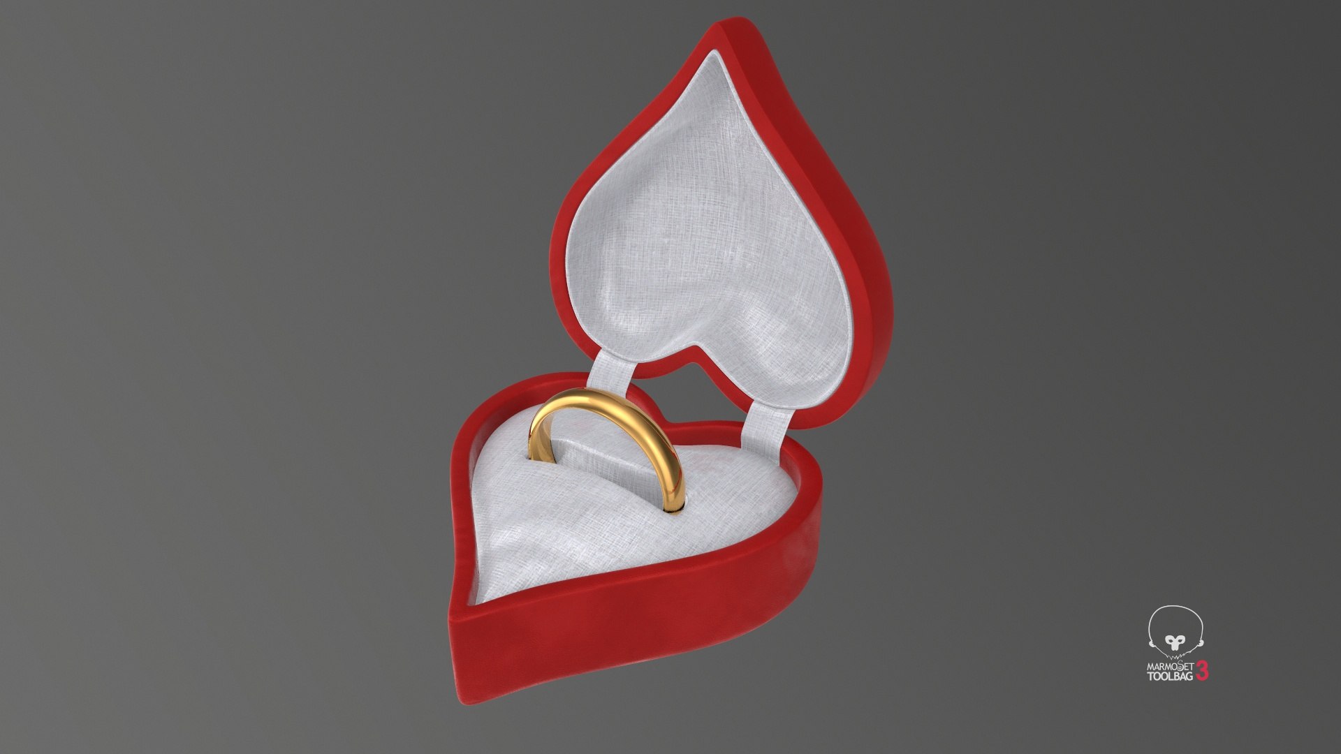 Gold Band Wedding Ring In Heart Shaped Box V03 model https://p.turbosquid.com/ts-thumb/Et/V1k2Sf/az/screenshot000/jpg/1751463365/1920x1080/fit_q87/0af38a1f82db13d2d17c7190426267b1a8658e75/screenshot000.jpg