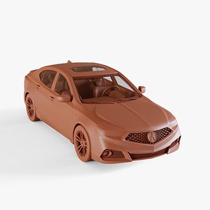 3D model acura tlx a-spec