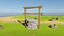 low poly Well Free 3D model