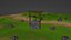 low poly Well Free 3D model