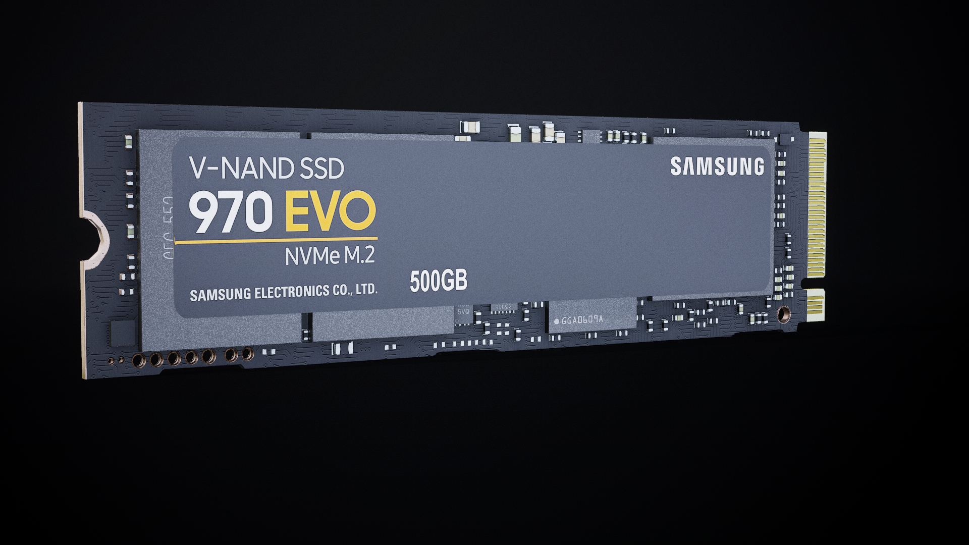 970 Evo Ssd Hard 3D Model - TurboSquid 1639985