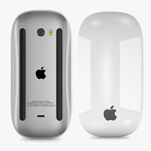 3D apple magic mouse 2 model