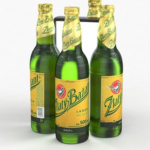 Beer Bottle Zlaty Bazant 500ml 2022 3D