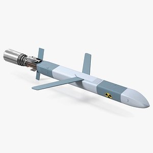 Russian Nuclear Powered Cruise Missile 3D model