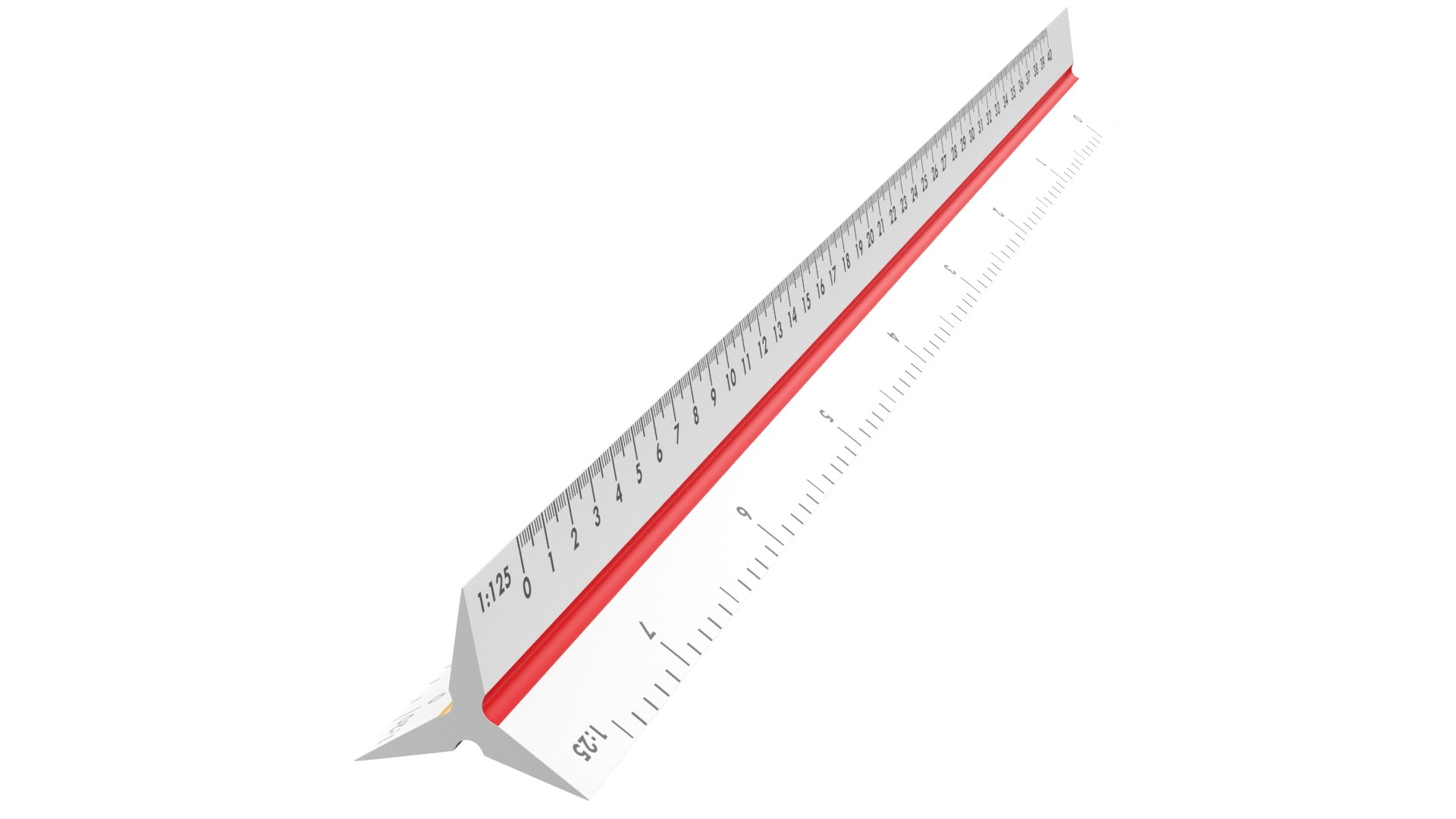 Scale Ruler 3D Model - TurboSquid 1805387