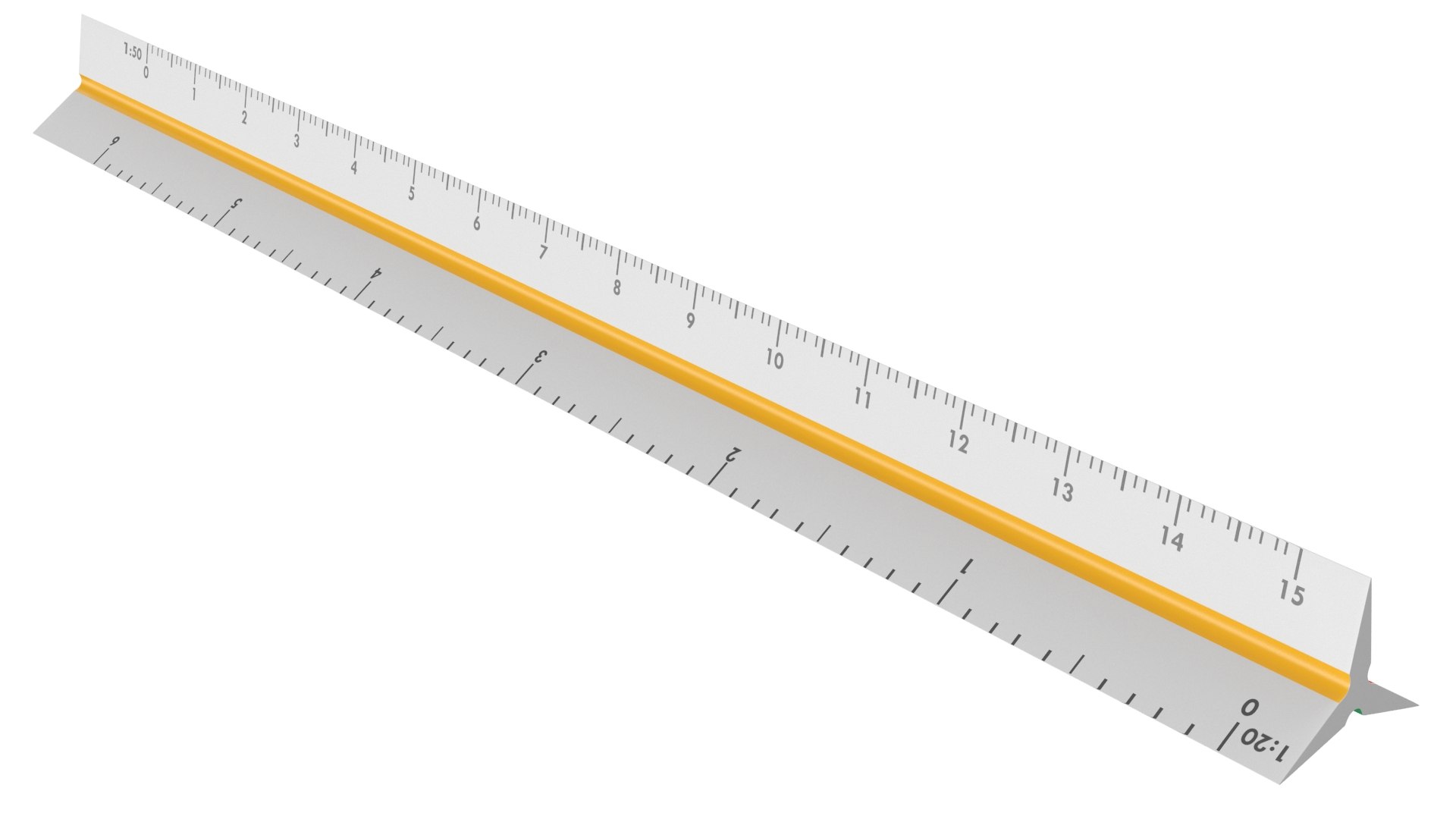 Scale Ruler 3D Model - TurboSquid 1805387