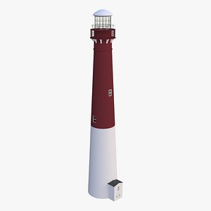 barnegat lighthouse 3D model
