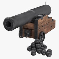 19th Century Cannon 01