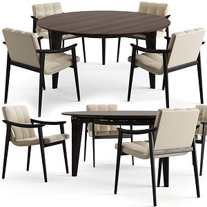 chair table model