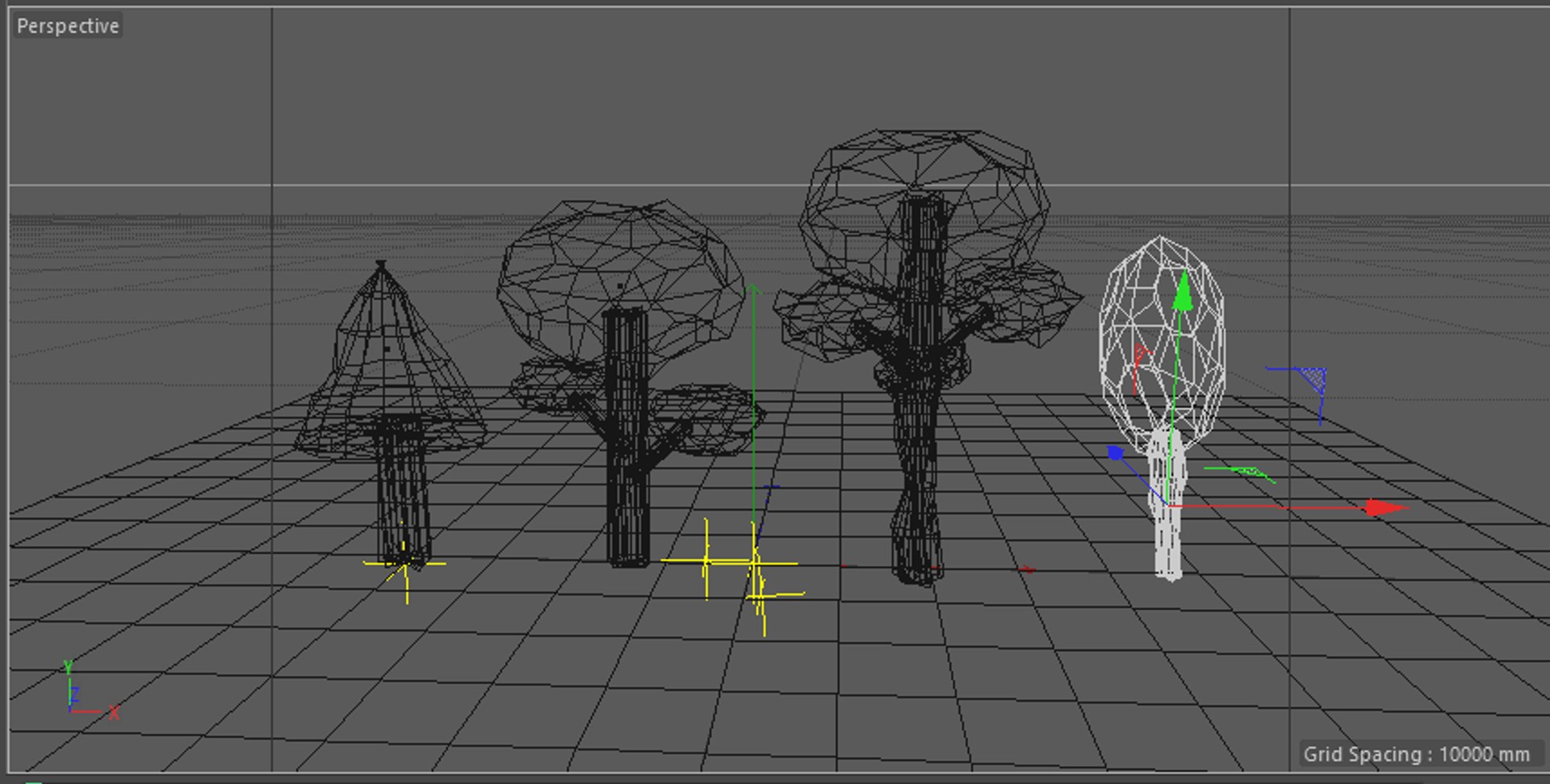 Trees model - TurboSquid 1517449