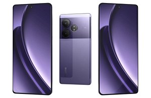 Realme GT Neo6 Purple Low Poly 3D model