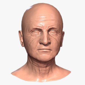 Middle Aged Man - Head