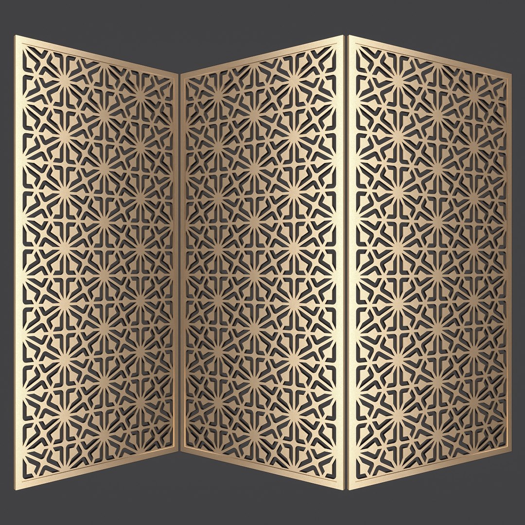 Decorative Panel 3D - TurboSquid 1643997