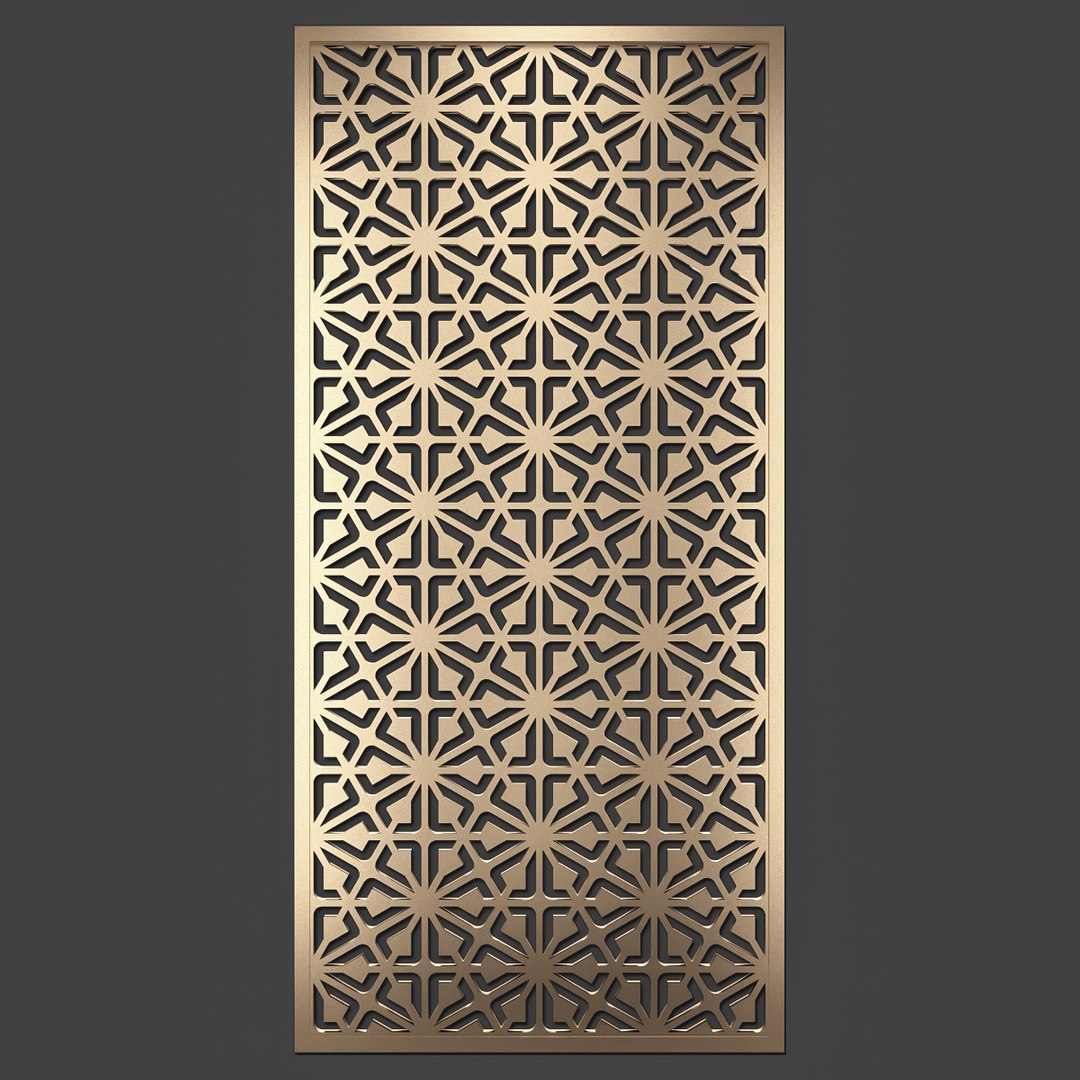 Decorative Panel 3D - TurboSquid 1643997