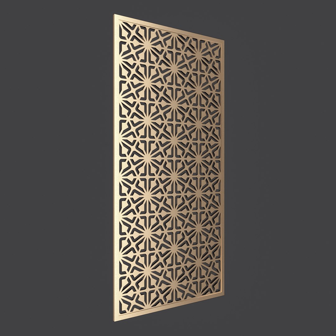 Decorative Panel 3D - TurboSquid 1643997