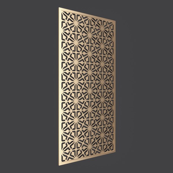 Decorative panel 3D - TurboSquid 1643997