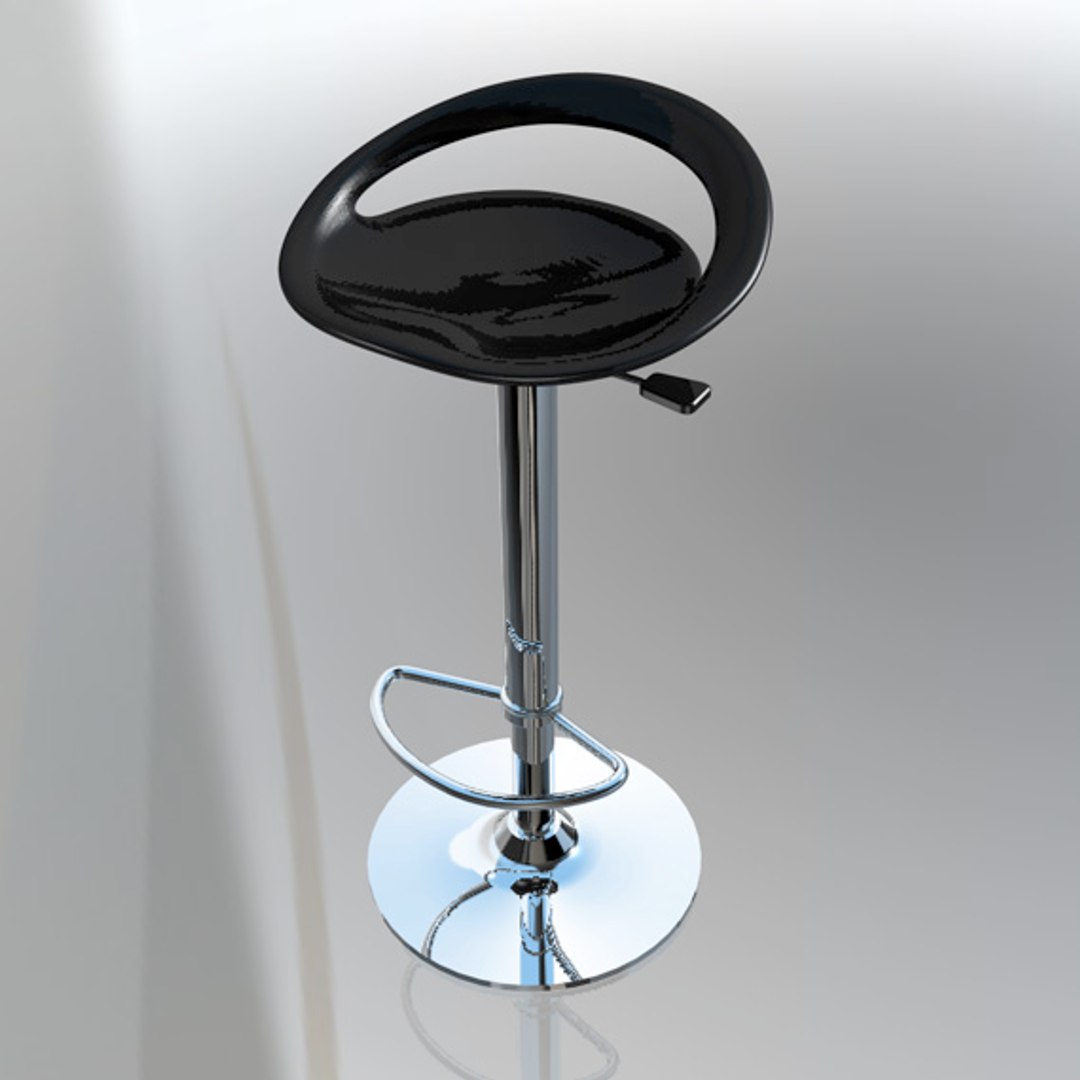 Modern Kitchen Bar Stool C4d Free