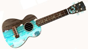 Ukulele Soprano (blue)