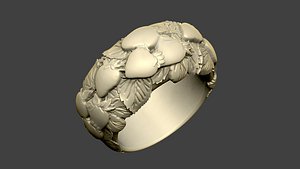 strawberry design soft fruit model