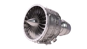3D Jet Engine HD