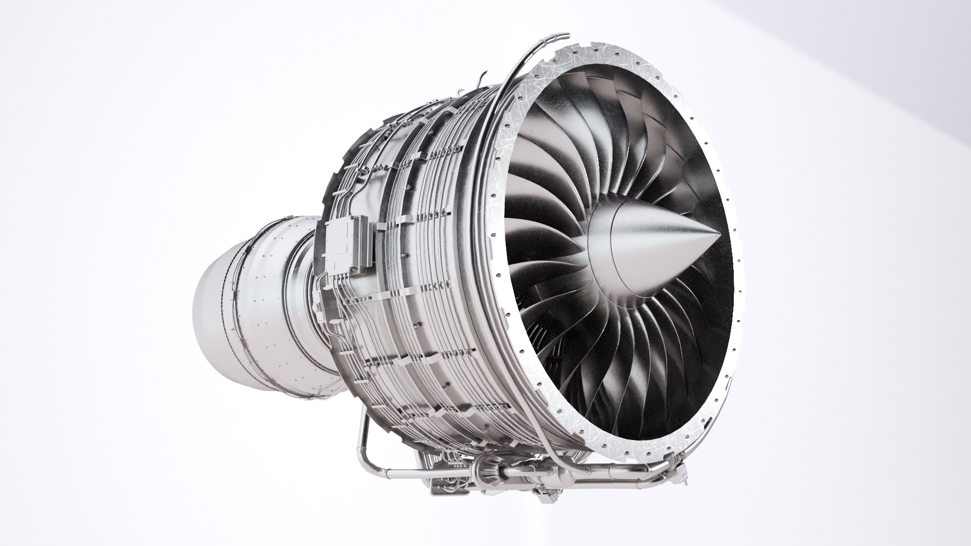 3D Jet Engine HD - TurboSquid 2090066