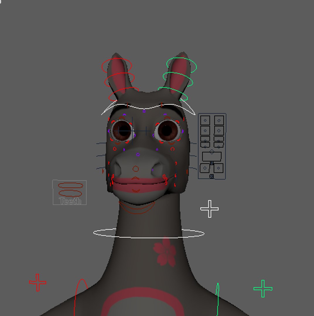 Stylized Female Donkey Rigged 3D - TurboSquid 2011706
