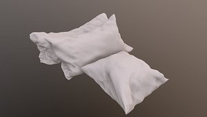 pillows modelled 3D