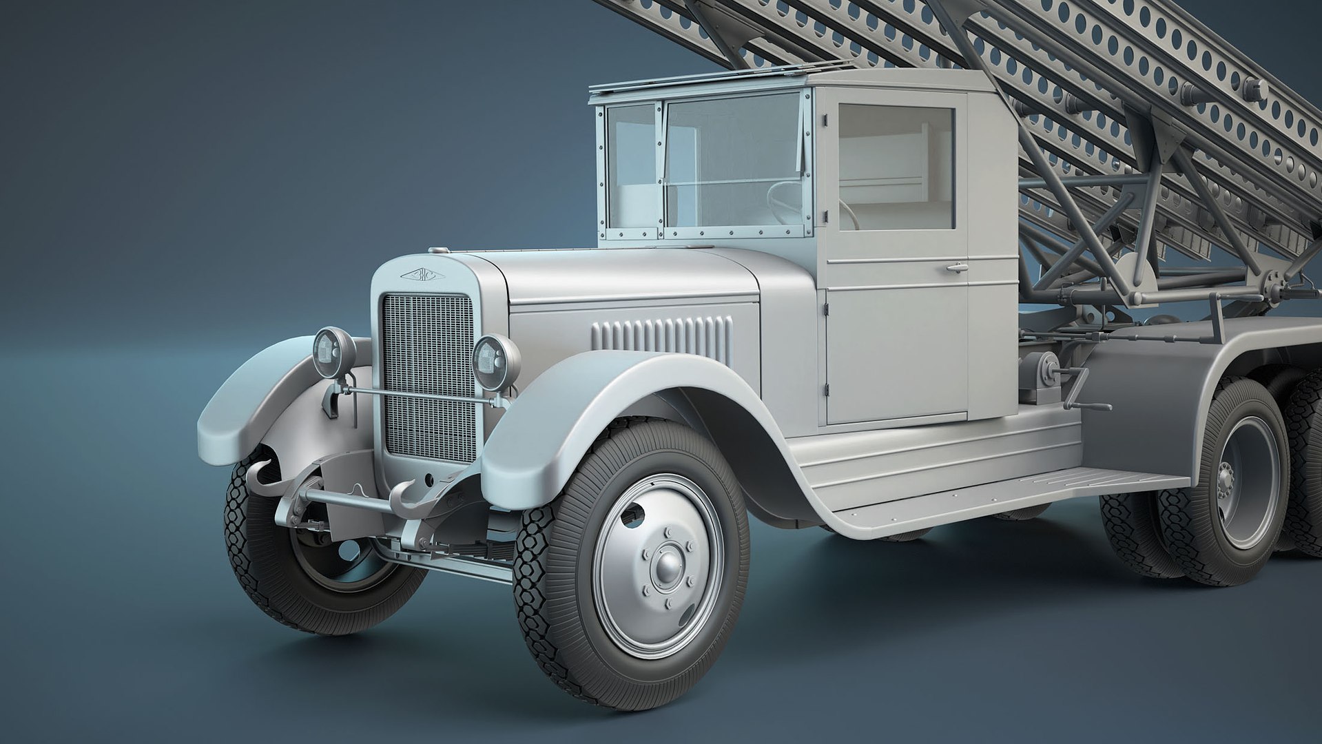 BM-13 Katyusha High-Poly 3D Model - TurboSquid 2197421