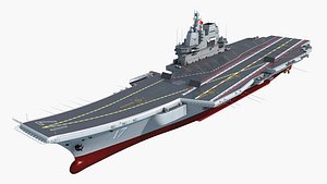 China Aircraft Carrier CV17 3D model