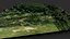3D landscape bushes fields terrain patch 2 PBR photogrammetry