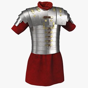 Roman Legionnaire Lorica Waist Armor Worn