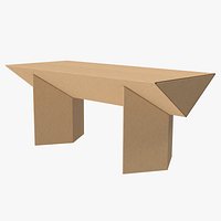 Cardboard table