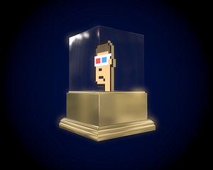 Gold Punk Low-poly