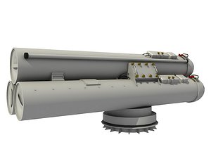 mk-32 torpedo 3D model